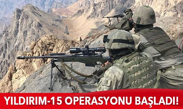 Bitlis’te &#039;Yıldırım-15 Mutki-Sarpkaya&#039; operasyonu başlatıldı