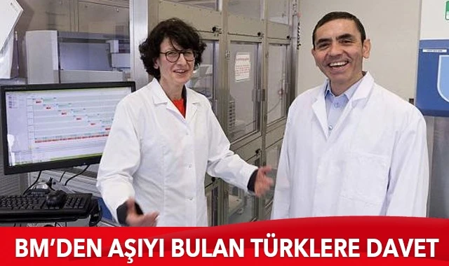 BM Genel Kurulu Başkanı Volkan Bozkır&#039;dan Uğur Şahin ve Özlem Türeci&#039;ye davet