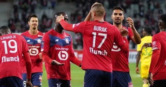 Burak Yılmaz'ın 2 golü Lille'e yetmedi