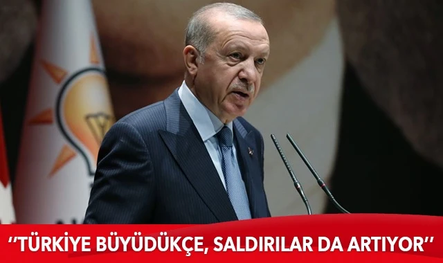 Cumhurbaşkanı Erdoğan: Türkiye büyüdükçe, saldırılar da artıyor