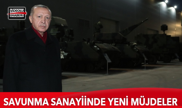 Cumhurbaşkanı Erdoğan&#039;dan savunma sanayiinde yeni müjdeler