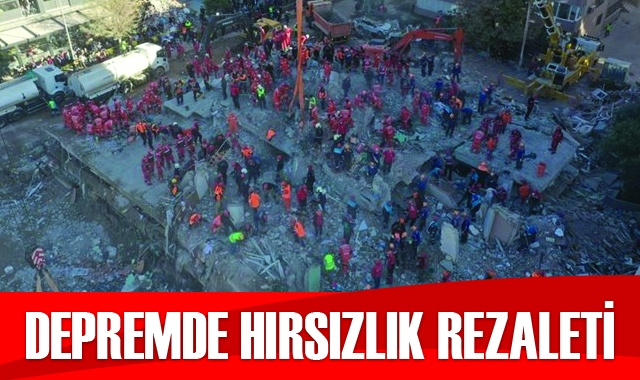 Depremin vurduğu İzmir&#039;e hırsızlık için geldiler