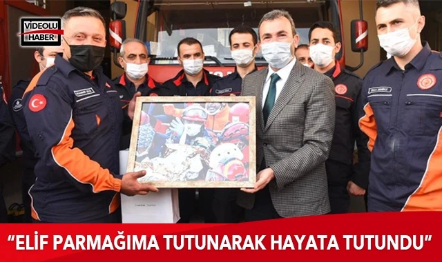 Elif'in parmağını tuttuğu kahraman İtfaiyeci: “Hiçbir hareket yoktu, ölmüş olduğunu düşünmüştük"