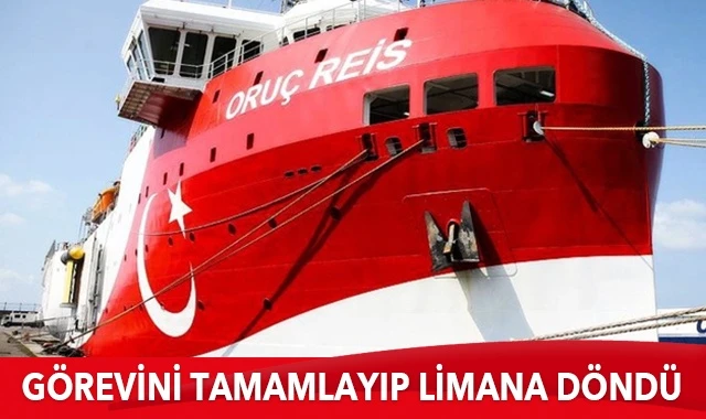 Enerji ve Tabii Kaynaklar Bakanlığı duyurdu! 'Oruç Reis'ten yeni haber