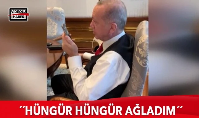 Erdoğan: Ayda enkazdan çıkarken hüngür hüngür ağladım