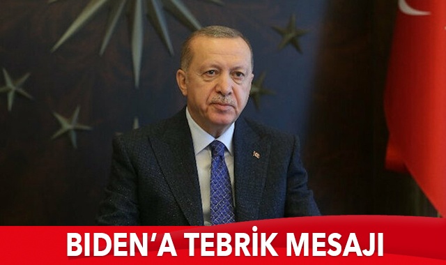 Erdoğan&#039;dan Joe Biden&#039;a tebrik