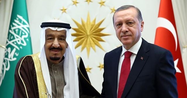 Erdoğan, Suudi Arabistan Kralı Selman ile görüştü