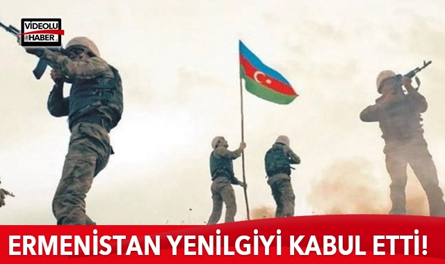 Ermenistan yenilgiyi kabul etti! Dağlık Karabağ&#039;da ateşkes