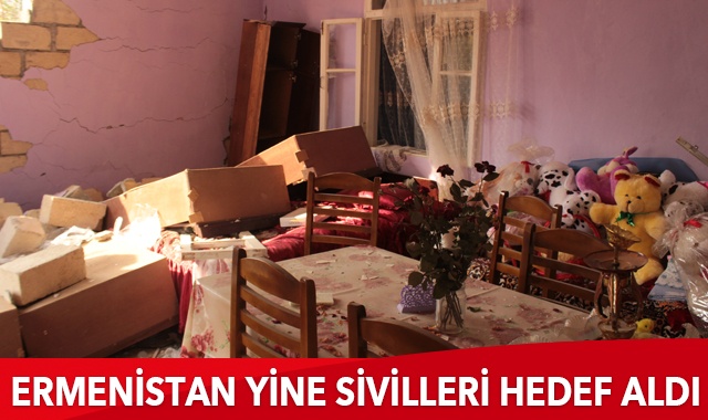 Ermenistan yine sivilleri hedef aldı