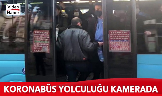 Esenyurt&#039;ta &#039;koronabüs&#039; yolculuğu