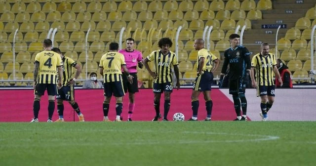 Fenerbahçe ilk kez kaybetti