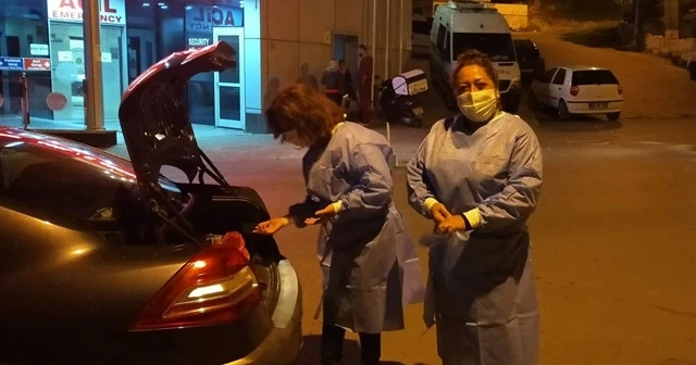 Filyasyon ekibini engelleyen kişi gözaltına alındı