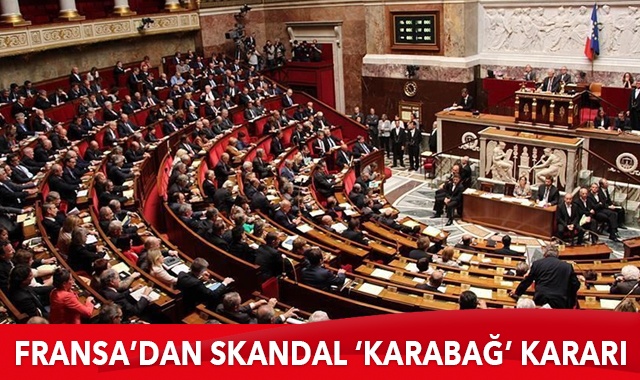 Fransız Senatosu&#039;ndan skandal Karabağ kararı