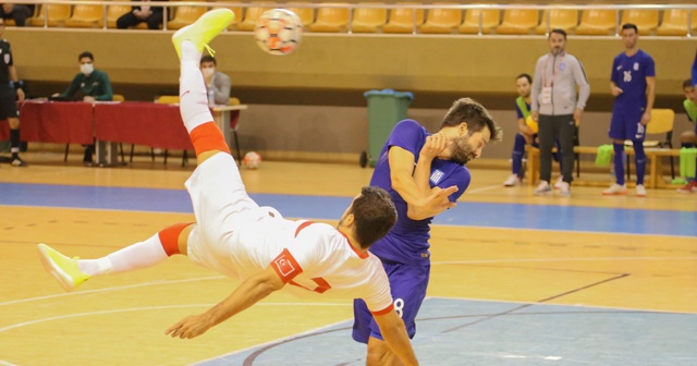 Futsalda Yunanistan ile yenişemedik