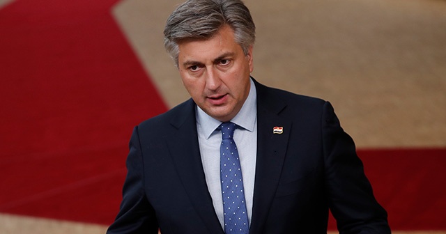 Hırvatistan Başbakanı Plenkovic kendisini karantinaya aldı