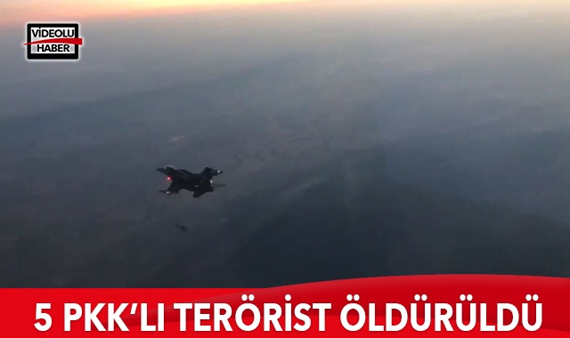 Irak&#039;ın kuzeyinde 5 PKK&#039;lı terörist öldürüldü