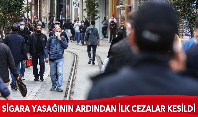 İstanbul'da Kovid-19 tedbirleri kapsamında getirilen sigara yasağına kısmen uyuldu