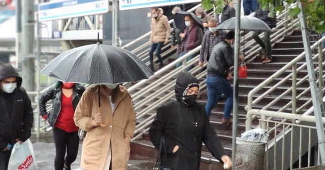 İstanbul'da sabah saatlerinde yağmur etkili oldu