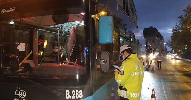 İstanbul'da toplu taşımada virüs denetimi sıklaştırıldı