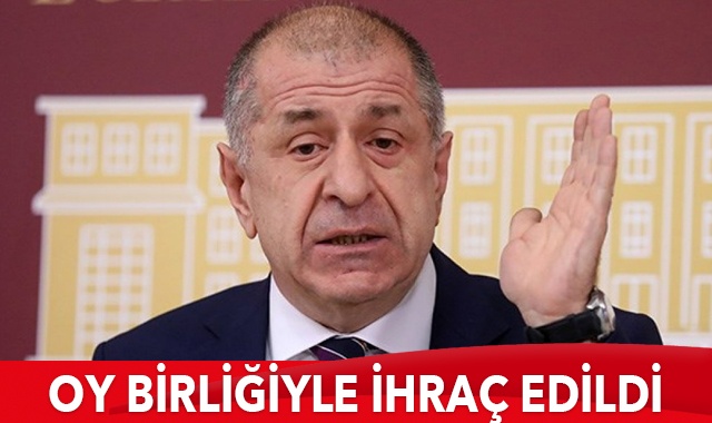 İYİ Parti Milletvekili Ümit Özdağ partisinden ihraç edildi