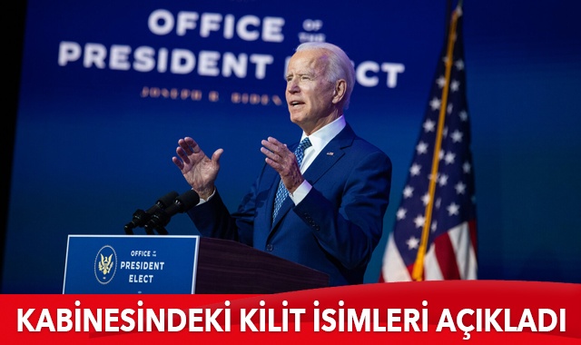 Joe Biden kabinesini açıkladı