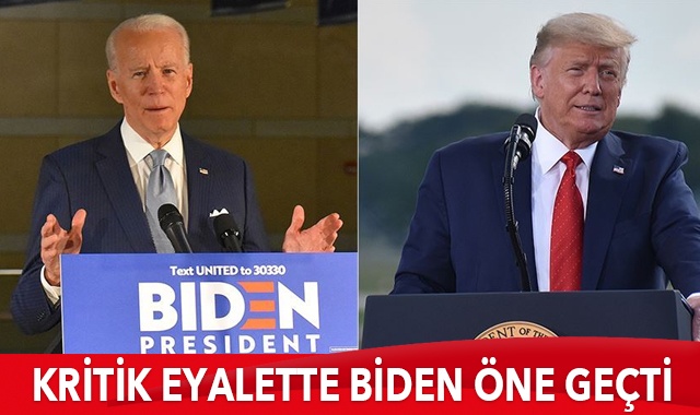 Joe Biden, Pennsylvania&#039;da Trump’ı geride bıraktı