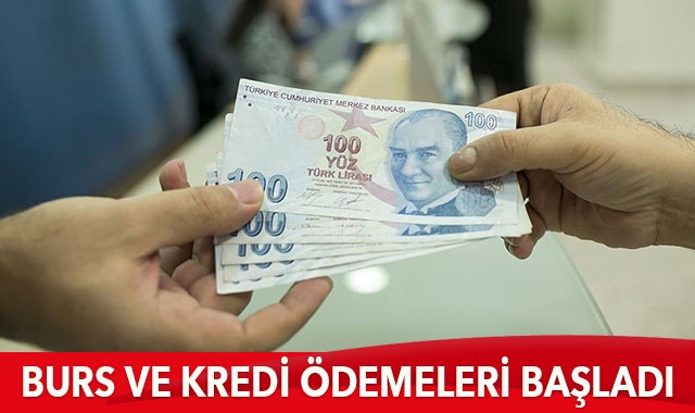 Kasım ayı burs ve kredi ödemeleri başladı