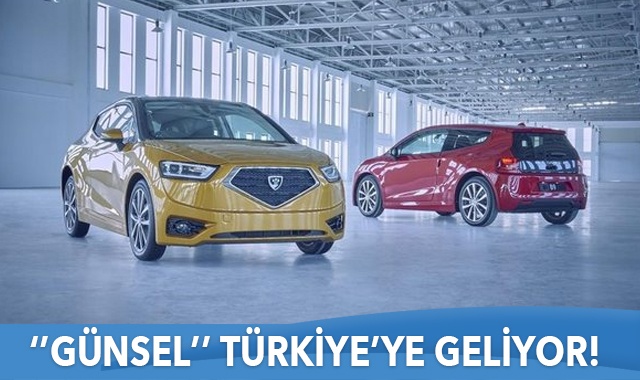 KKTC&#039;nin yerli otomobili Günsel Türkiye&#039;ye geliyor!