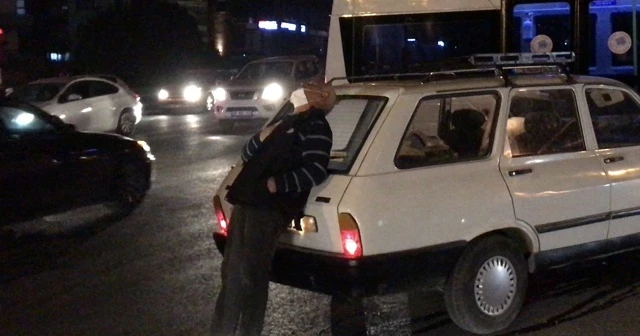 Koronavirüs tedavisi biten vatandaş kaza yaptı: Bana yaklaşmayın