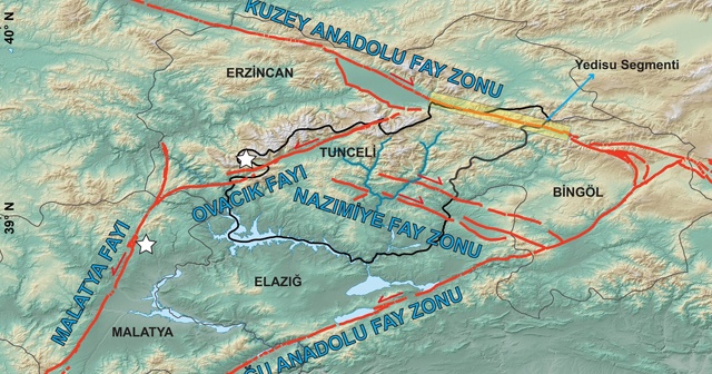 Kuzey Anadolu fay zonu büyük bir deprem üretebilir