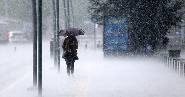 Meteorolojiden sağanak uyarısı