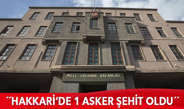 MSB açıkladı! Şehidimiz var