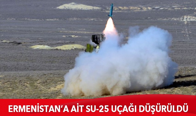 MSB: Ermenistan’a ait SU-25 uçağı düşürüldü