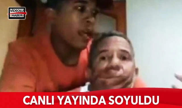 Öğretim üyesi, canlı yayında ders anlatırken soyuldu