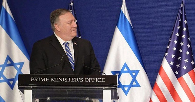 Pompeo&#039;dan yasa dışı Yahudi yerleşim birimine ziyaret