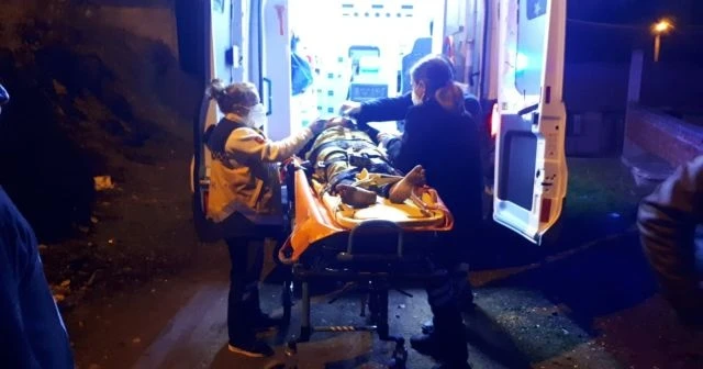 Psikolojik sorunları olan kadın 2'nci kattan atladı