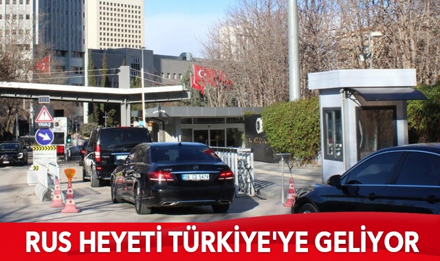 Rus heyeti Türkiye&#039;ye geliyor