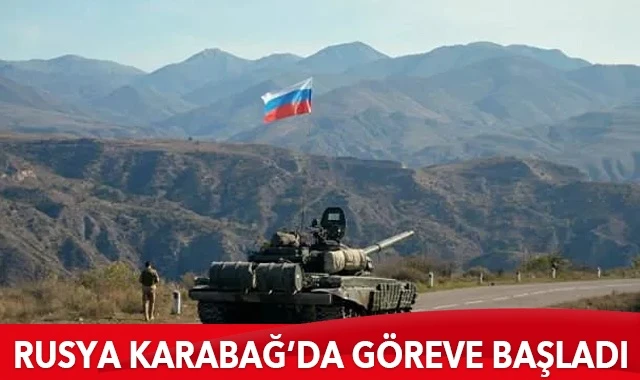 Rusya, Dağlık Karabağ&#039;da hava faaliyetlerine başladı