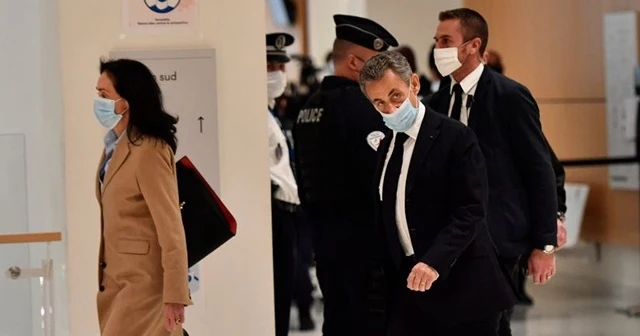 Sarkozy hakim karşısında