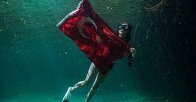 Serbest dalışçı Fatma Uruk