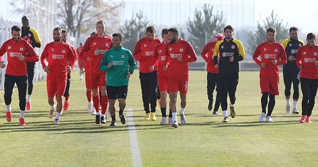 Sivasspor, Karagümrük maçının hazırlıklarını sürdürüyor