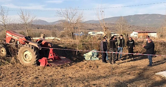 Tarla sürerken traktörden düşen sürücü hayatını kaybetti