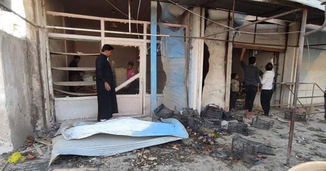 Tel Abyad&#039;ta bomba yüklü araç patladı