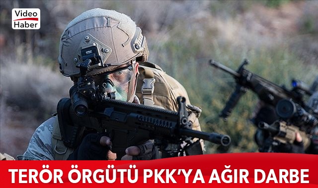 Terör örgütü PKK&#039;ya ağır darbe