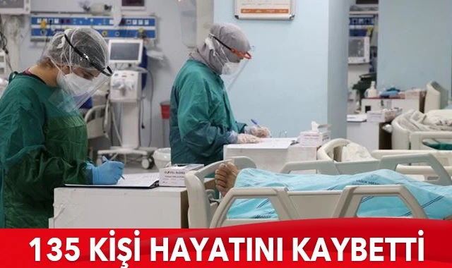 Türkiye'de koronavirüste son durum: 5532 yeni hasta, 135 can kaybı