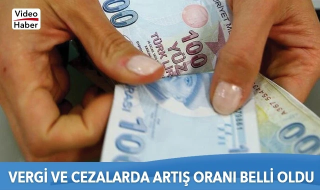 Vergi ve cezalarda artış oranı belli oldu