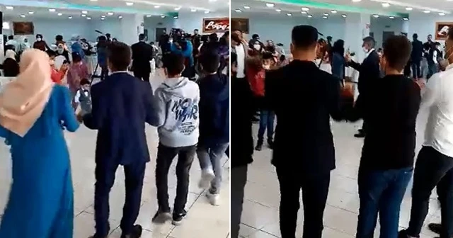 Yine düğün yine korona halayı