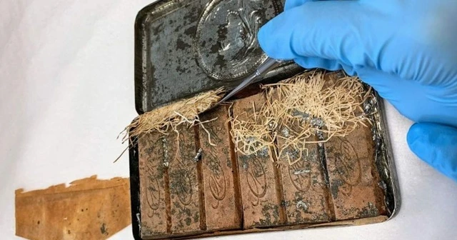 120 yıllık çikolata bulundu
