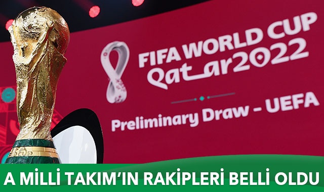 A Milli Futbol Takımı&#039;nın 2022 FIFA Dünya Kupası Elemeleri&#039;ndeki rakipleri belli oldu