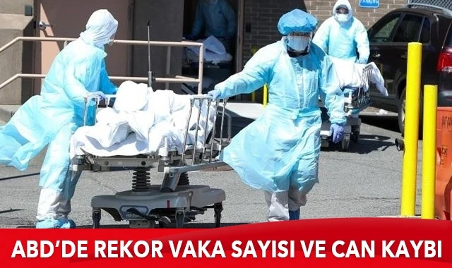 ABD'de Kovid-19 vaka sayısı ve can kaybı en yüksek seviyelere çıktı